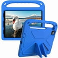 thumbnail image 3 of Dteck for New iPad Pro 11" 2021/2020/2018 (3rd/2nd/1st Generation) Kids case with Handle Stand EVA Kid-Proof Rugged Shockproof Protective Lightweight Full Cover Case for Boy Girl Kids (blue), 3 of 6