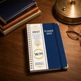 thumbnail image 4 of Planner 2027, Weekly and Monthly Planner Calendar (Jan 2027- Dec 2027), Agenda Book for Study, Home, Office, 6.1" x 8.5" (Navy), 4 of 6