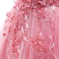 thumbnail image 4 of Toddler Dresses Girls Flower Girl Dress Sleeveless Tulle Dress Toddler Party Dress Girls Pink Dress Girl Toddler Fancy Dress Birthday Dress Toddler 6-7 Years, 4 of 8