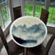 thumbnail image 3 of Mantel elástico redondo ajustable, mantel para mesas redondas, impermeable K, 3 of 8