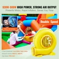 thumbnail image 2 of KFFKFF Air Pump, 450W 0.6HP, Compact & Efficient Inflatable Fan, 1750Pa Strong Airflow Blower for Bouncy Castles & Jump Houses, UL Certified, 2 of 9