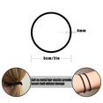 thumbnail image 2 of 120 Pcs Neutral Colors Elastic Hair Tie, 4MM Ponytail Holders for Medium to Thick Hair No Damage Hair Accessories for Men, Women, Boys, and Girls for Long Braids, 2 of 5