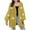 Yellow, variant on Winter Coats for Women Fall Sweaters for Women 2025 Women Solid Color Botton Fall And Winter Long Sleeve Cardigan Fashion Coat
