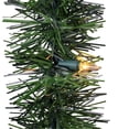 thumbnail image 3 of Kurt Adler Pre-lit Warm White Incandescent Indoor Green Garland, 18", 3 of 3