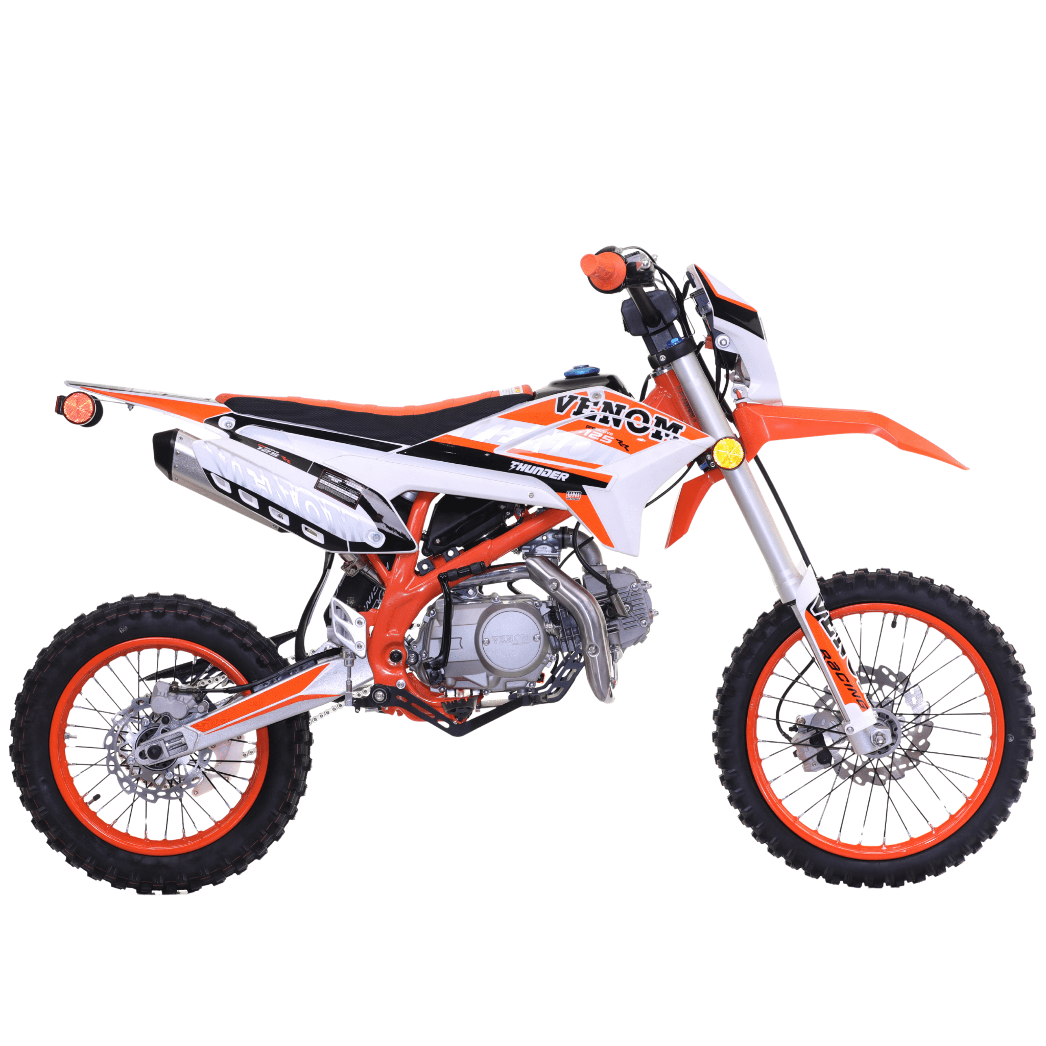 Venom Thunder 125cc Dirt Bike – 4-Speed Manual Transmission, Off-Road Ready