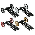 thumbnail image 4 of Splihome 1×Stable and Silent Easy Wheel for Rhine- Birdy- 123 Series Folding Bike Rear Rack Ezwheel Long Lasting Durability，red, 4 of 6