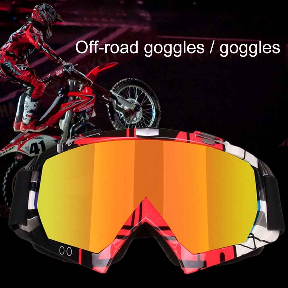 1X Motocross Racing Bike Motorcycle Goggles Eyewear Lens Ski Scooter Sport 