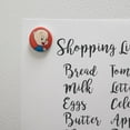 thumbnail image 2 of Looney Tunes Porky Pig Kitchen Refrigerator Locker Button Magnet, 2 of 6