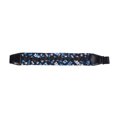 thumbnail image 1 of Guitar Strap for Bass Thickened Widened Shoulder Pads Decompression Belt Blue White Star Pattern, 1 of 14