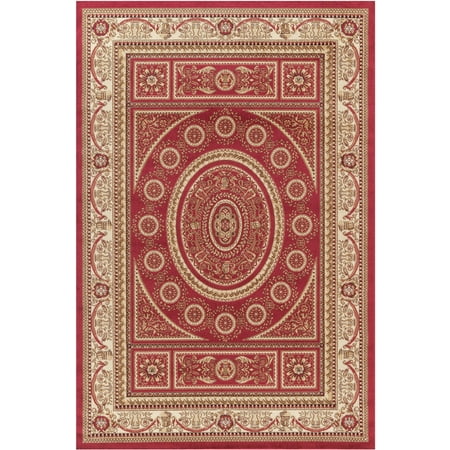 Black Rug Gem - Concord Global Trading Jewel Collection Aubusson Area Rug