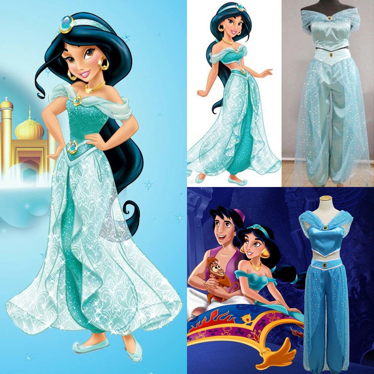 aladdin girl dress