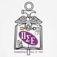 thumbnail image 3 of CafePress - Pi Sigma Epsilon Colored Crest T Shirt - 100% Cotton Ringed T-Shirt, 3 of 4