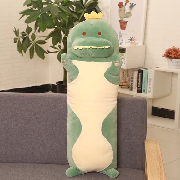 A 70Cm Long Dinosaur Plush Doll Cute Stuffed Soft Toy Sleeping Pillow Kids Bedroom Birthday Gift