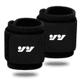 thumbnail image 1 of Muñequeras Crossfit Gym Negro LAB.G 2 pzs, 1 of 3