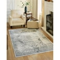 thumbnail image 1 of Unique Loom 3142161 6 x 9 ft. Chateau Wilson Rectangular Rug, Navy Blue, 1 of 1