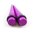 thumbnail image 4 of Pair of Acrylic Ear Tapers with O Ring Multiple Sizes Available, 4 of 32
