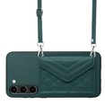 thumbnail image 2 of Nalacover Crossbody Wallet Case for Samsung S23 Plus RFID Blocking Card Slot Holder, Magnetic Flip Folio Purse Case, PU Leather Envelope Design Handbag Women Girls for Samsung Galaxy S23 Plus,green, 2 of 10