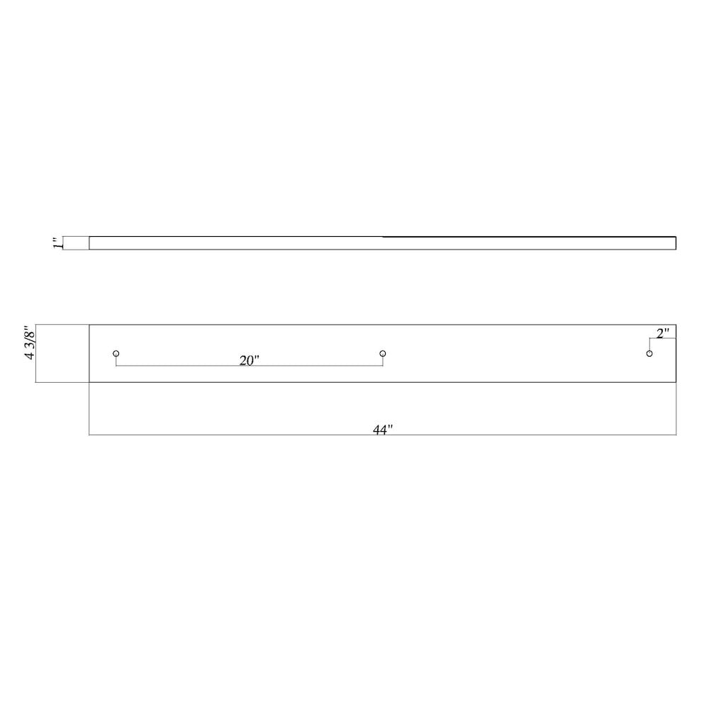 Z-Lite 3 Light Ceiling Plate
