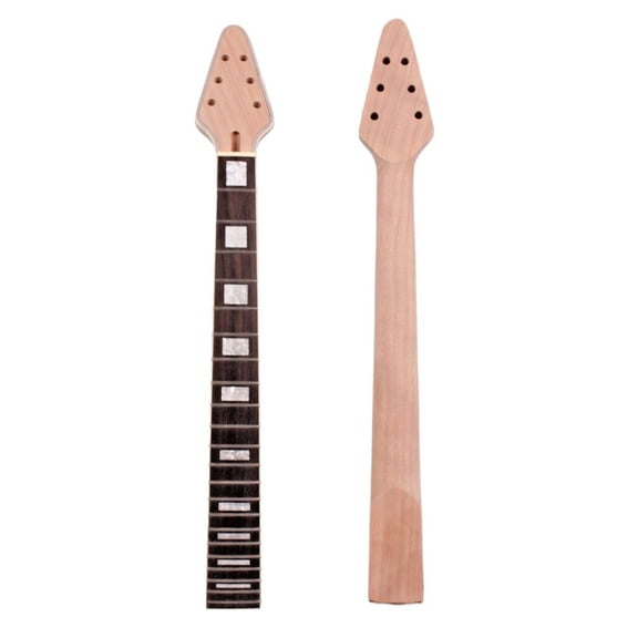 Siemonic Guitar neck 22 fret 24.75 inch Mahogany Rosewood block inlay Bolt on Heel
