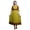 Yellow, variant on Bimba Blue Floral Block Indian Kurtas For Women Long Anarkali Kurta Chic Style Tunic Ethnic Kurti-Small