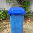 thumbnail image 6 of FRCOLOR Blue Plastic Trash Can Lid for Large Outdoor Waste Bin Replacement 50L, 6 of 11