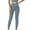 Light Blue, variant on hotojiny Womens Yoga Pants High Waisted Seamless Stretchy Leggings Breathable Ribbed Athletic Tights for Gym Workout