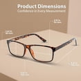 thumbnail image 3 of Blue Light Blocking Glasses For Men/Women Anti-Fatigue Computer Monitor Gaming Glasses Reduce Eye Strain Game Glasses, 3 of 9