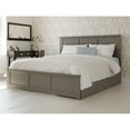 thumbnail image 4 of AFI Madison King Wood Platform Bed with Matching Footboard & Storage Drawers, Grey, 4 of 6