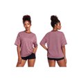 thumbnail image 2 of LMLYSoH Women's Summer T-Shirt Casual Loose Fit Stylish Striped Crew Neck Short Sleeve Drop Shoulder Tops, 2 of 8
