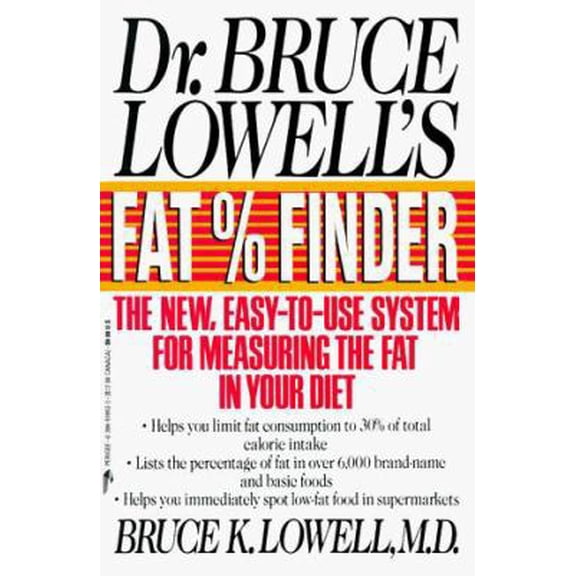 Pre-Owned Dr. Bruce Lowell's Fat Finder (Unknown) 0399516530 9780399516535