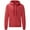 Heather Red, variant on Fruit of the Loom Mens Classic Heather Hoodie