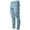 light blue-28, variant on Man Ripped Skinnys Jeans,Distressed Destroyeds Slim Straight Leg Denims Pant with Pockets