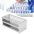 thumbnail image 4 of Stainless Steel Test Tube Holder Rack 20-Holes for Φ10-20mm Tubes Multifunctional with Highly Polished Surface, 4 of 7