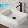 thumbnail image 4 of Kraus Pop-Up Drain for Bathroom Sink in Matte Black, 4 of 6