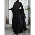 thumbnail image 3 of ZANZEA Womens Dresses Vintage Muslim O-Neck Two-Piece Holiday Party Long Dress, 3 of 5