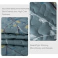 thumbnail image 5 of Exclusivo Mezcla Microfiber King Size Quilt Set, 3 Pieces Lightweight Bedspreads/ Coverlet/ Bedding Set with 2 Pillow Shams, Floral Branches Pattern (96"x 104", Blue), 5 of 7