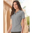 thumbnail image 4 of JERZEES Women's 100% Ringspun Cotton Piqué Polo Size up to 2XL, 4 of 5