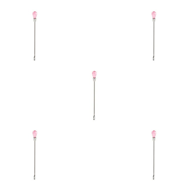 QualitChoice Hot New Tool Powder Liquid Stirring Rod Dotting Pen Stick No.02 5Set