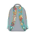 thumbnail image 3 of Artistic Geometric Student Backpack - Waterproof & Lightweight with Breathable Mesh Straps, 3 of 5