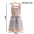 thumbnail image 2 of Ficarrico Home cocina cocina antiincrustante delantal transpirable moda femenina, 2 of 5