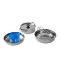 thumbnail image 1 of Ozark Trail Space-saving 5-Piece Cookware Mess Kit, Stainless Steel and Plastic, 1 of 7