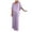 Purple, variant on Riforla Women's Festive Elegant 2 Piece Pants Suit Shirt and High Waist Pants Suit Large Sizes Tulle Evening Suit Sets Two Piece Outfit Set Mother of The Bride Suit Pants Sets M