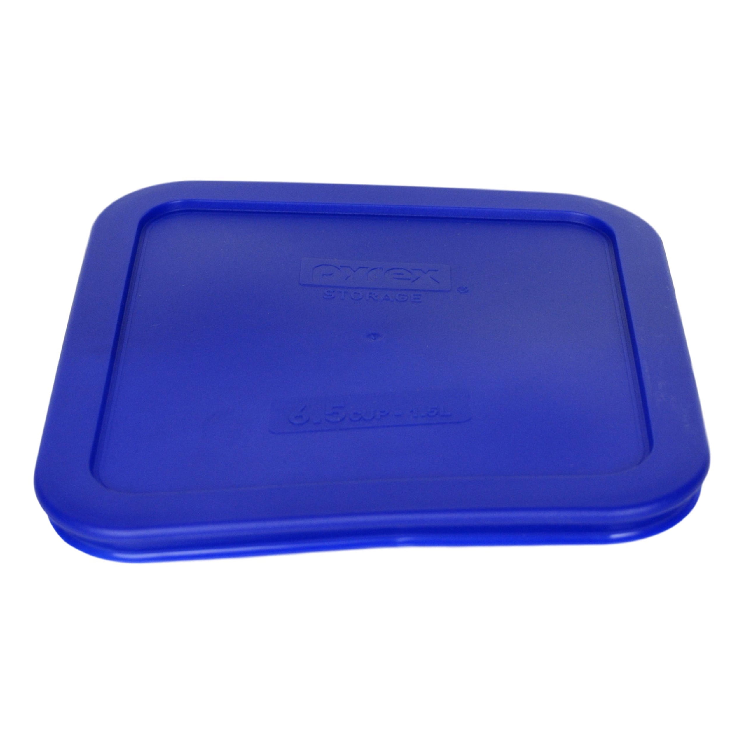 Snapware® Total Solution® Pyrex® Glass Rectangle Container with Lid -  Blue/Clear, 2 c - Fred Meyer
