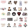 thumbnail image 5 of Pegatinas Losers Clubs Anime, paquete de 50 unidades, de 3 a 8 cm, impermeables, 5 of 5