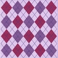 thumbnail image 1 of Ahgly Company Machine Washable Indoor Square Transitional Blossom Pink Area Rugs, 6' Square, 1 of 7