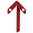 thumbnail image 4 of Center Finder, 45/90 Degree Right Angle Line Gauge Carpenter Ruler, Square Center Scribe Spindle Lathe Metal Turning Tool Right Angle Line Gauge Round Heart Ruler, 4 of 7