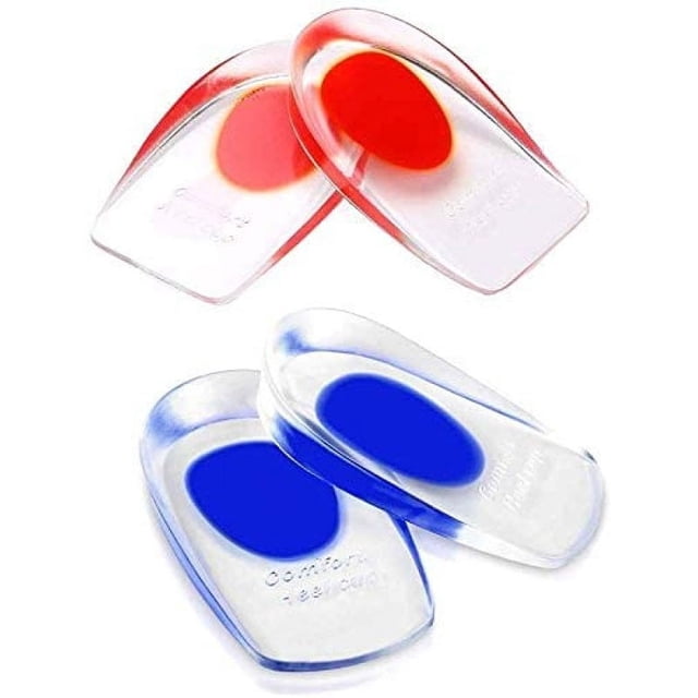 pares de taloneras de gel, taloneras de silicona, plantillas, soportes para el talón, taloneras y almohadillas de gel para el tendón de Aquiles