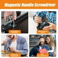 thumbnail image 6 of TMWEFUSC 43 in 1 Magnetic Screwdriver, Ratchet Screwdriver Set Ratchet Screwdriver Repair Tool Kit for Gifts, Home Appliances Electronics, Furniture, Computer, Bicycle, Eyeglass, Watch and DIY, 6 of 8