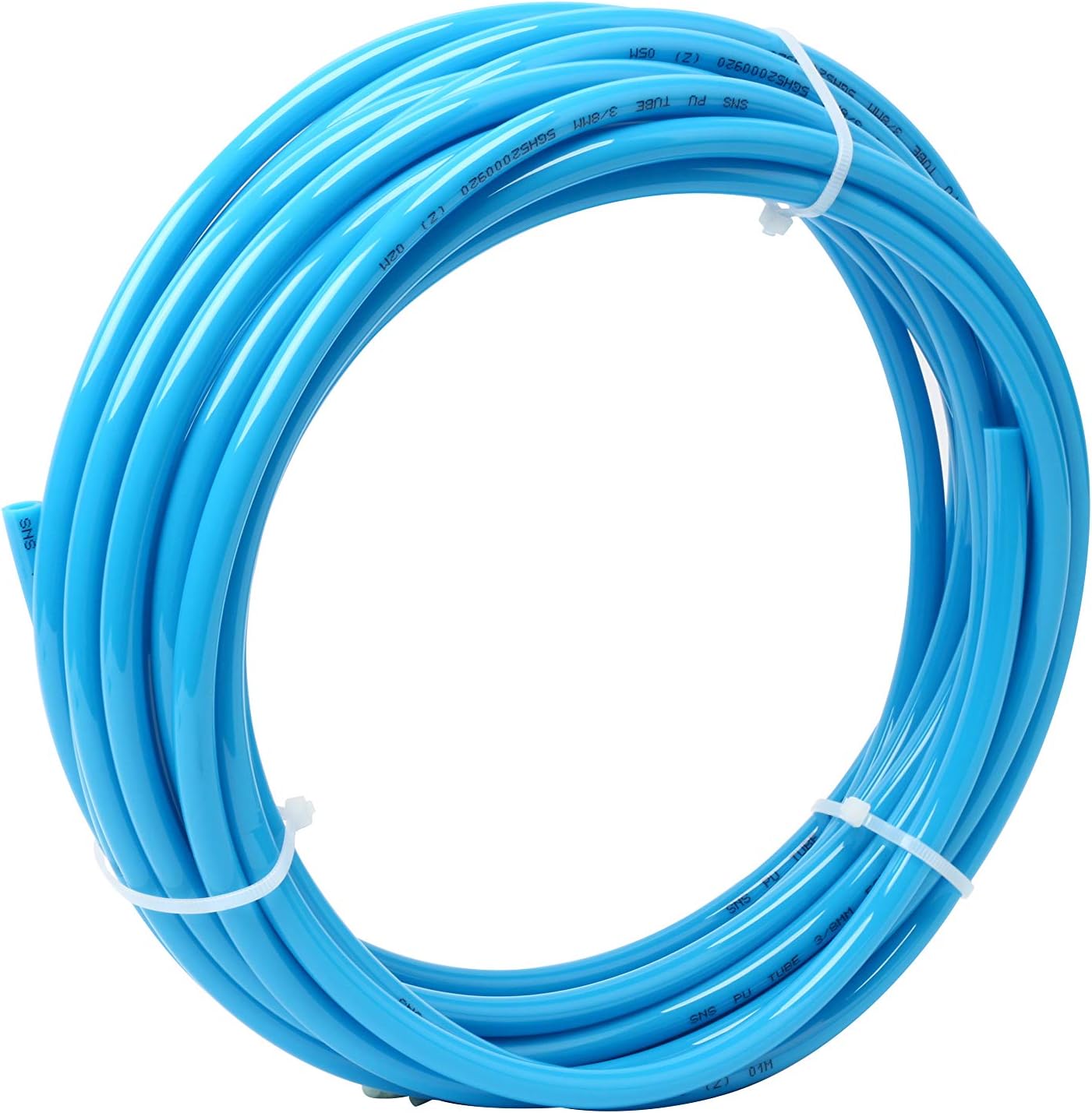 MKEUDQ-Tubing Pipe Pneumatic Od 1/4" Blue Color Air Compressor PU Hose Air Hose for Air Line Tubing Or Fluid Transfer 10 Meters 32.8 ft