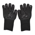 thumbnail image 3 of Guantes de parril para , guantes de silicona con aismiento térmico de 1472 ℉, para , cocinar, hornear, freidora, parril o horno Sunnimix 1 par de guantes de horno, 3 of 8